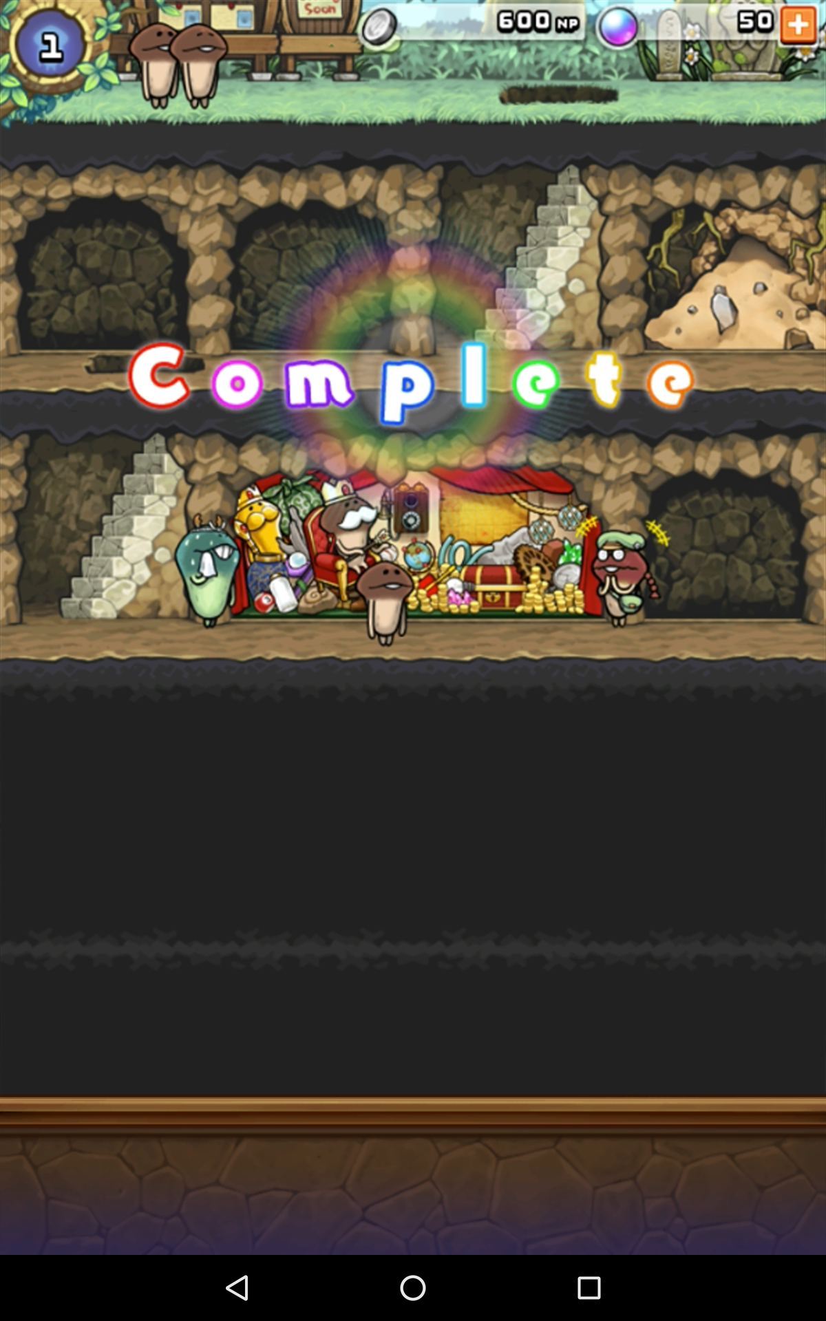 Captura de Tela do Jogo Funghi's Den