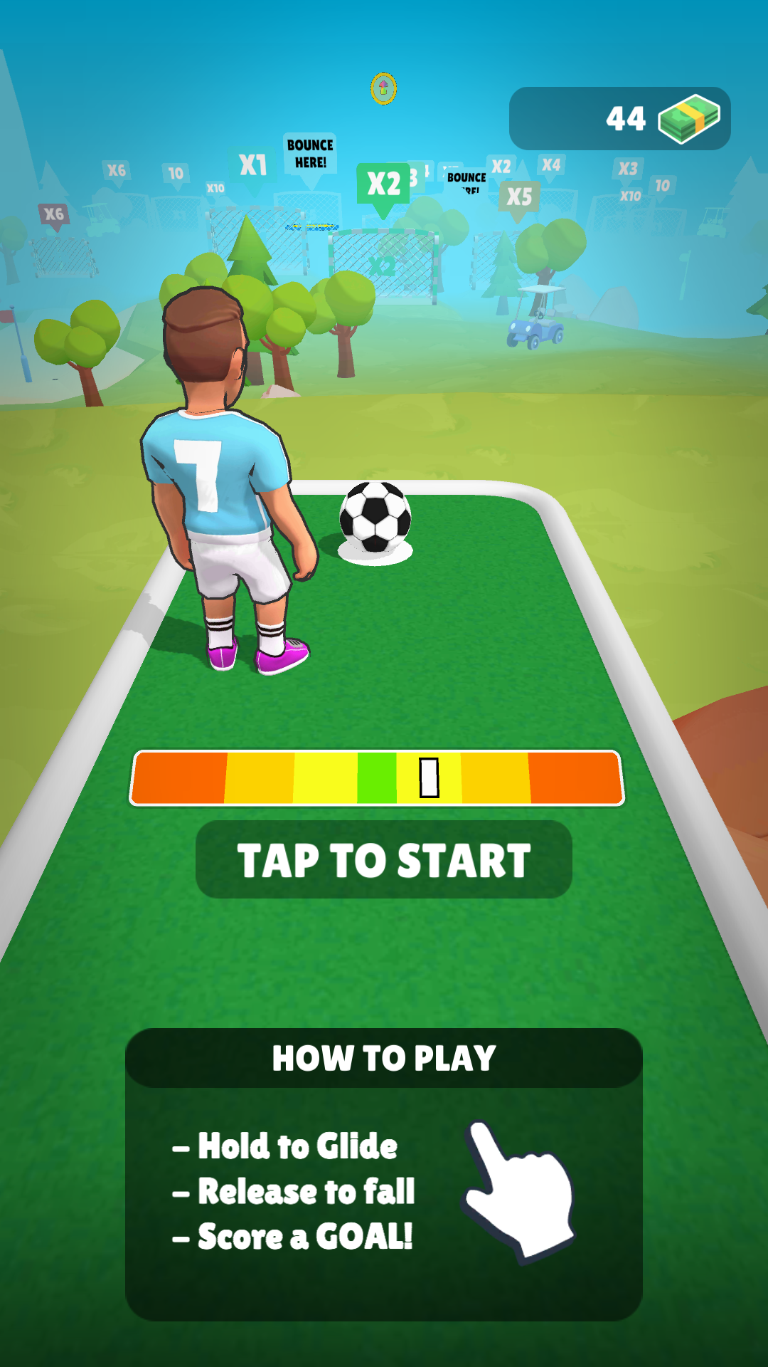 Cuplikan Layar Game Soccer Smash