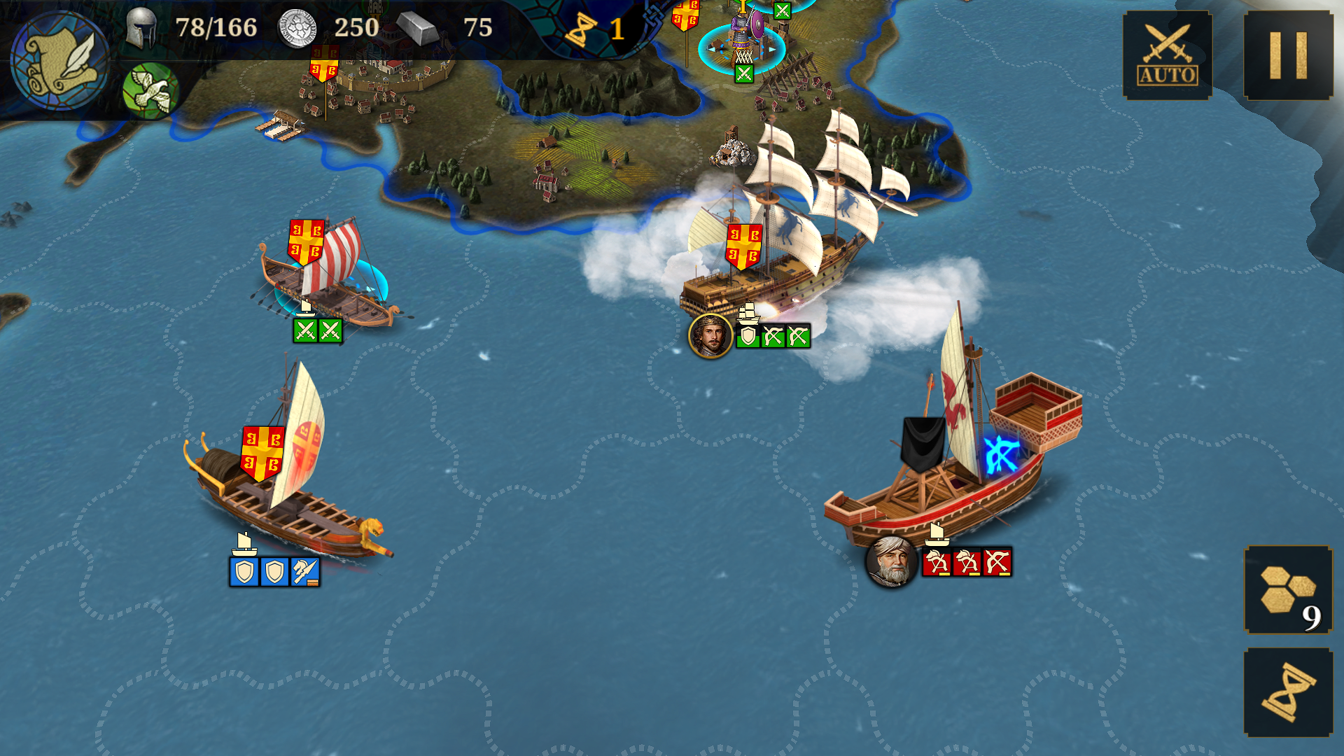 European War 7: Medieval  Game Screenshot