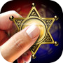 Icon of Police hand spinner simulator