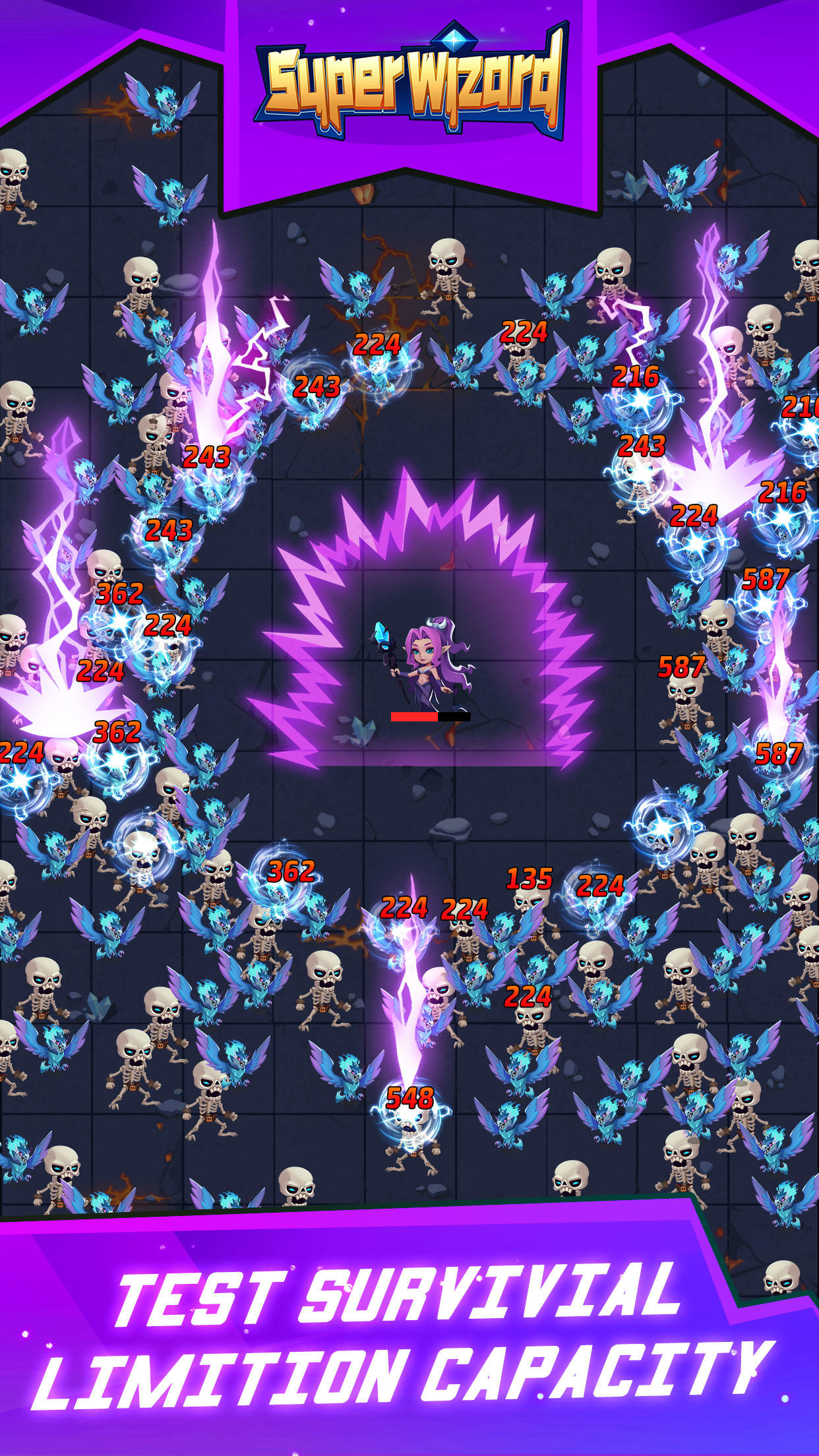 Super Wizard Game Screenshot