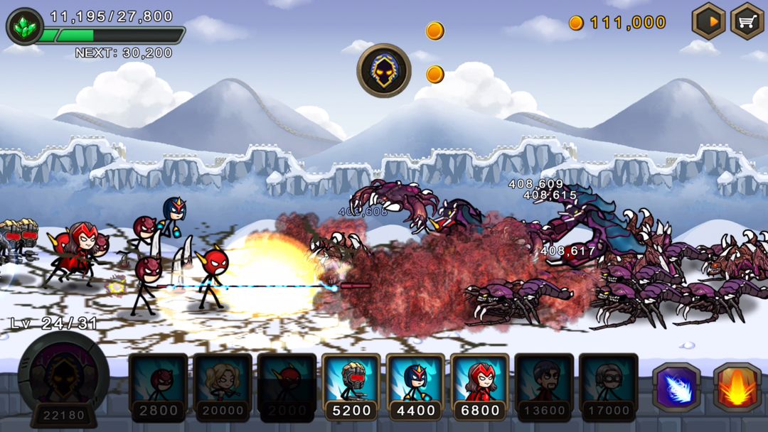 Screenshot of HERO WARS SuperStickmanDefense