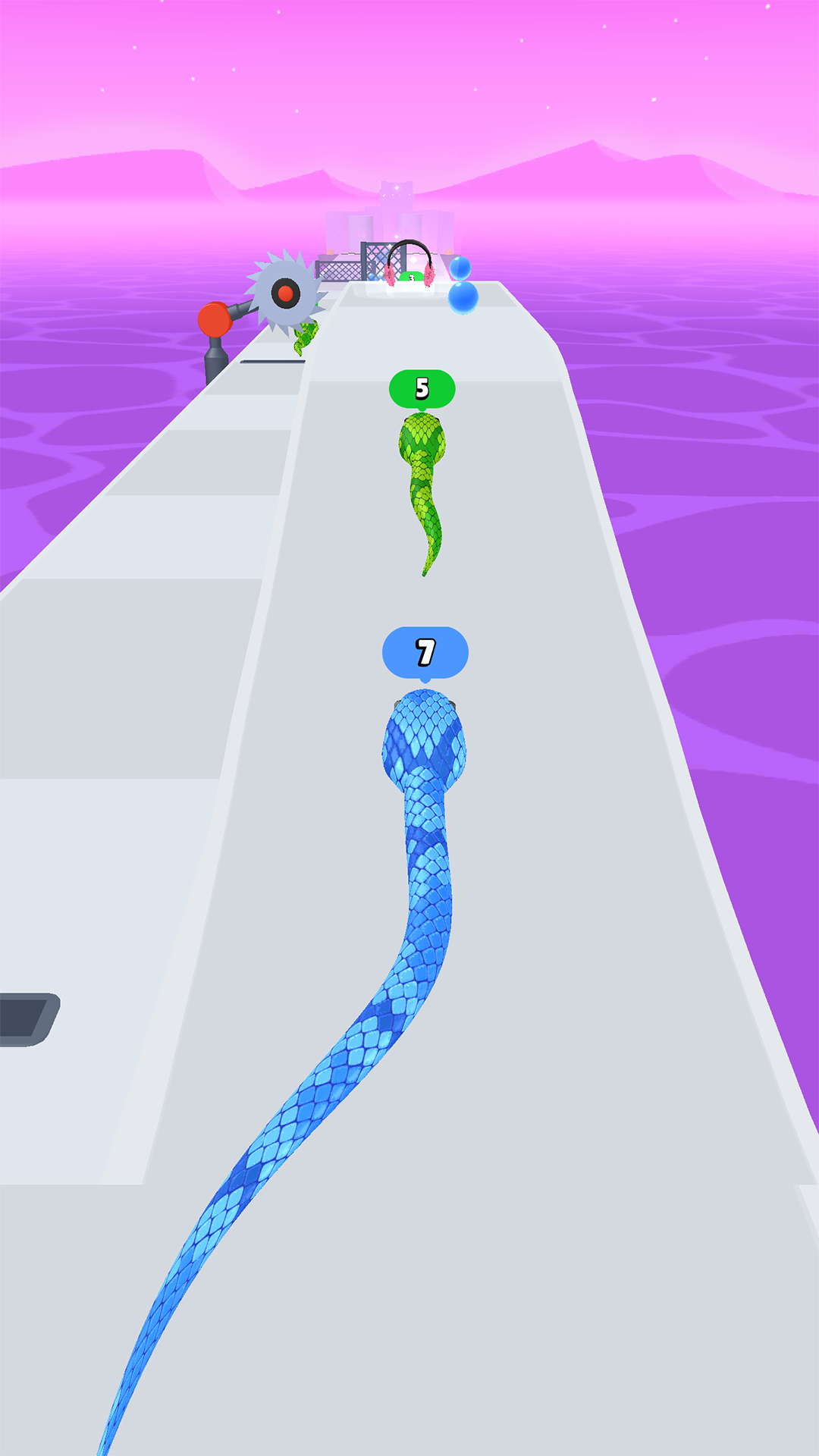 Snake Run Race・3D Running Game ภาพหน้าจอเกม