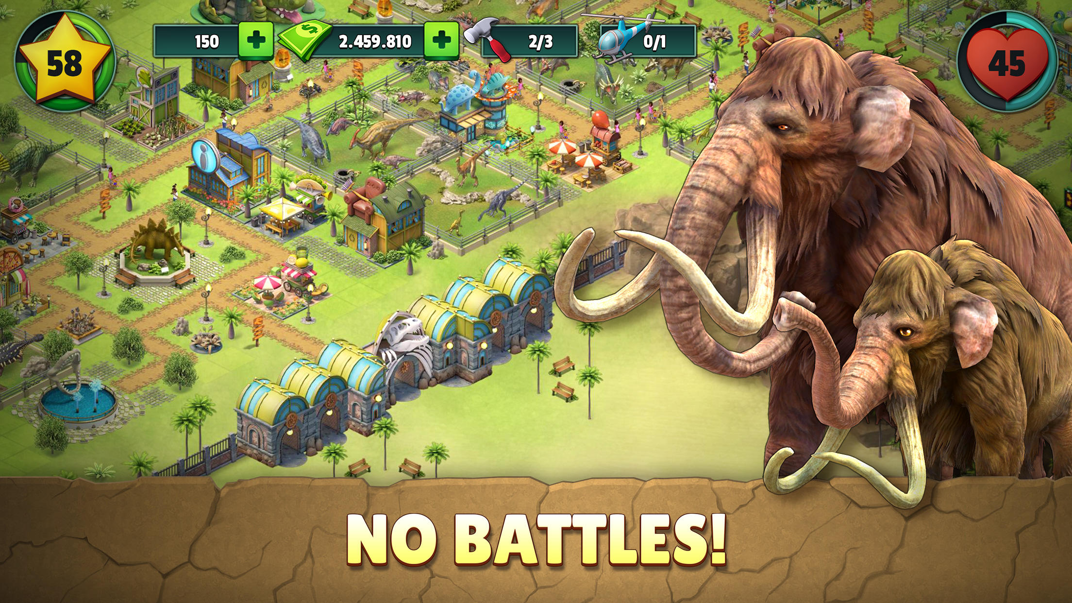 Jurassic Dinosaur: Dino Game ภาพหน้าจอเกม