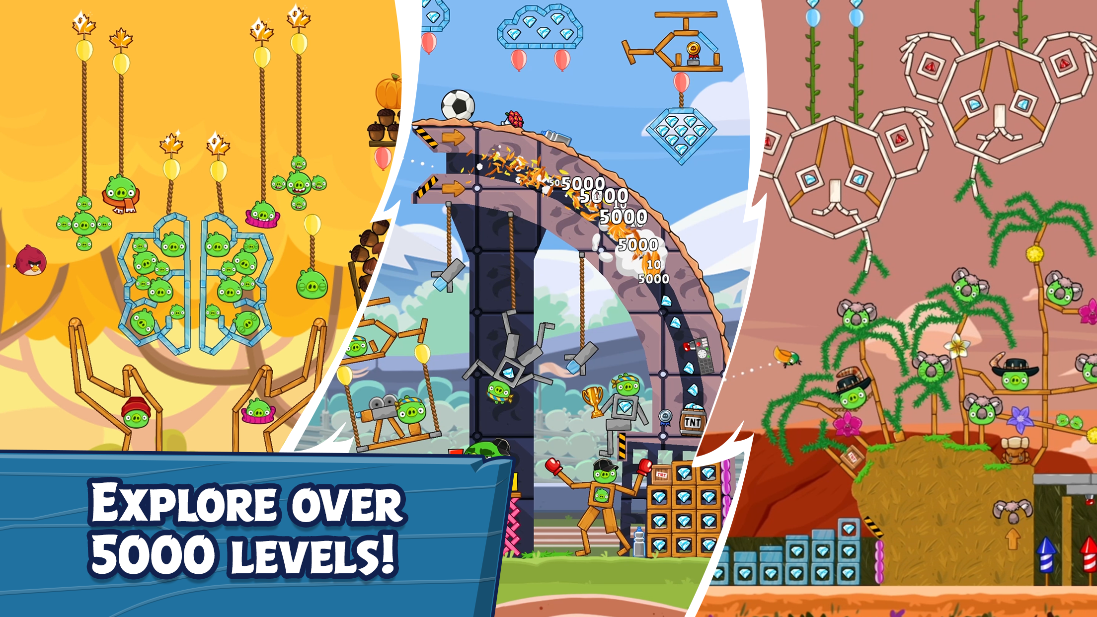 Angry Birds Friends Game Screenshot