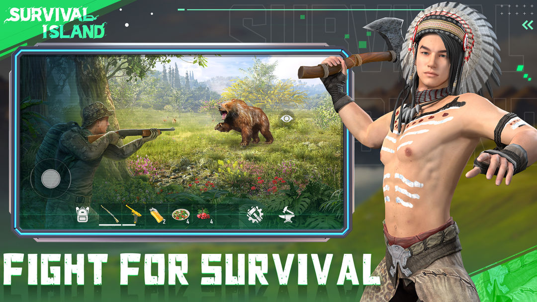 Screenshot of Survival Island