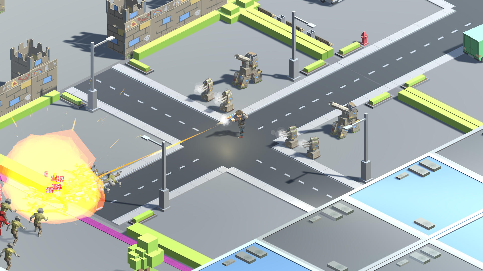 Playground Mayhem Game Screenshot