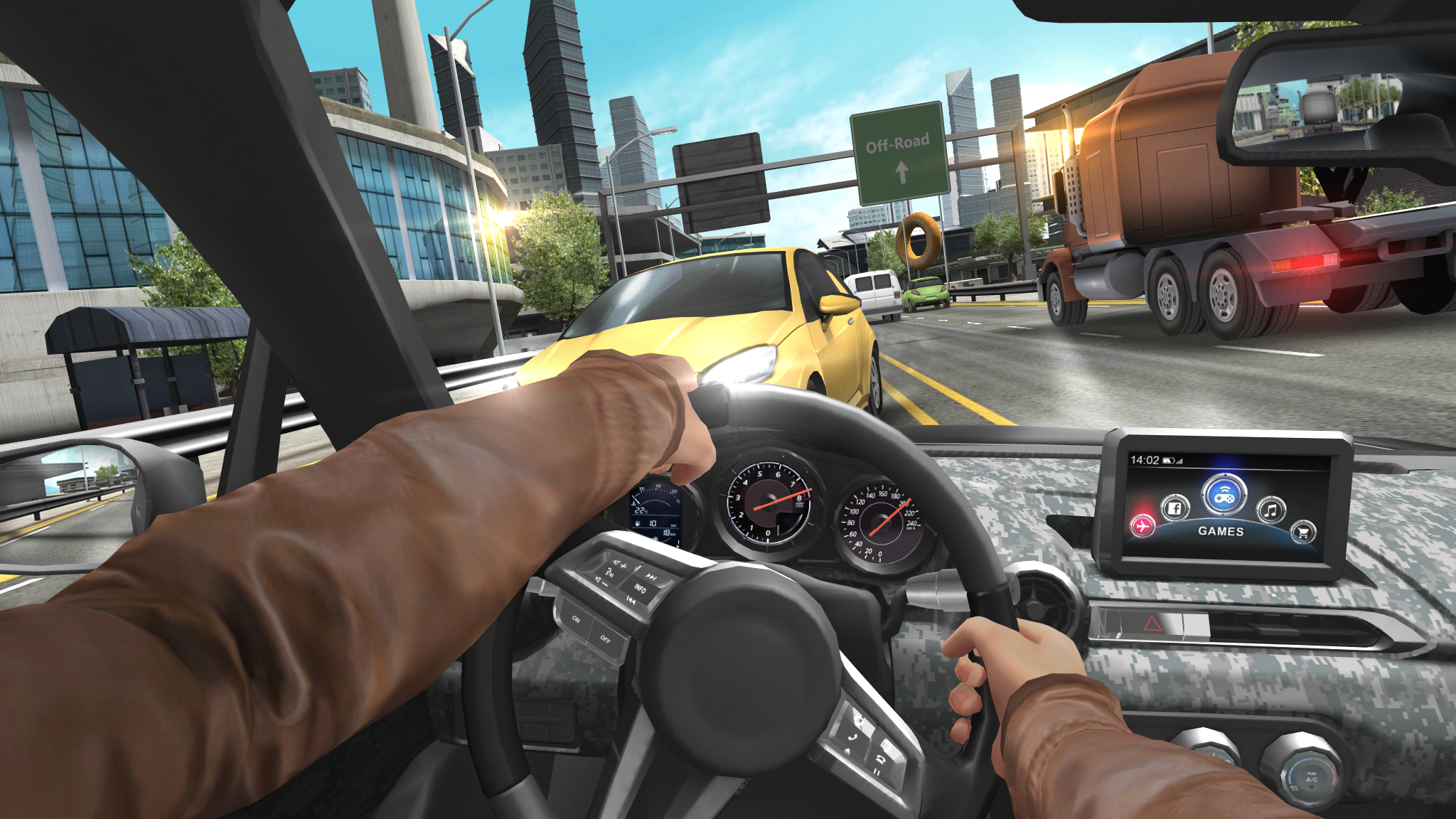 Extreme Car In Traffic 2017 screenshot game