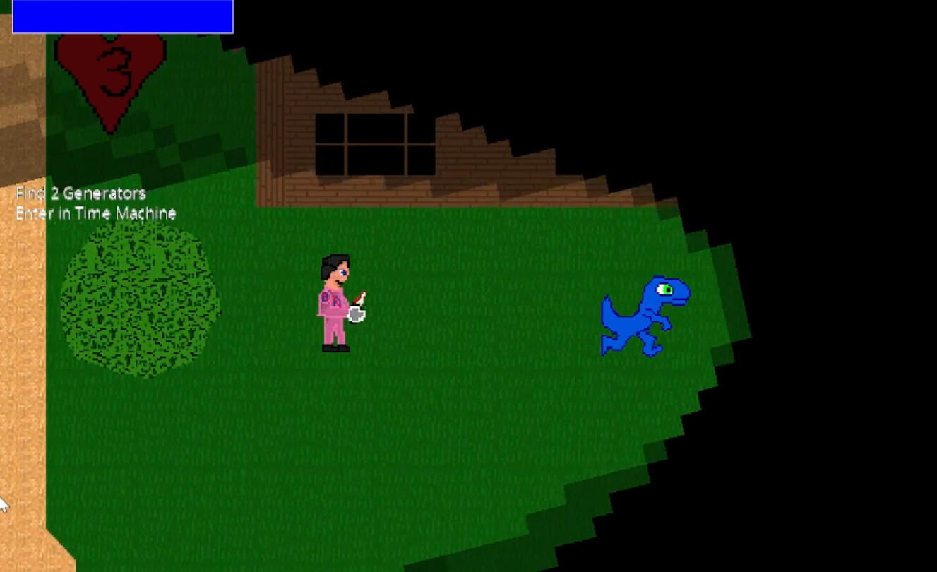 DinoEscape in the time! screenshot game