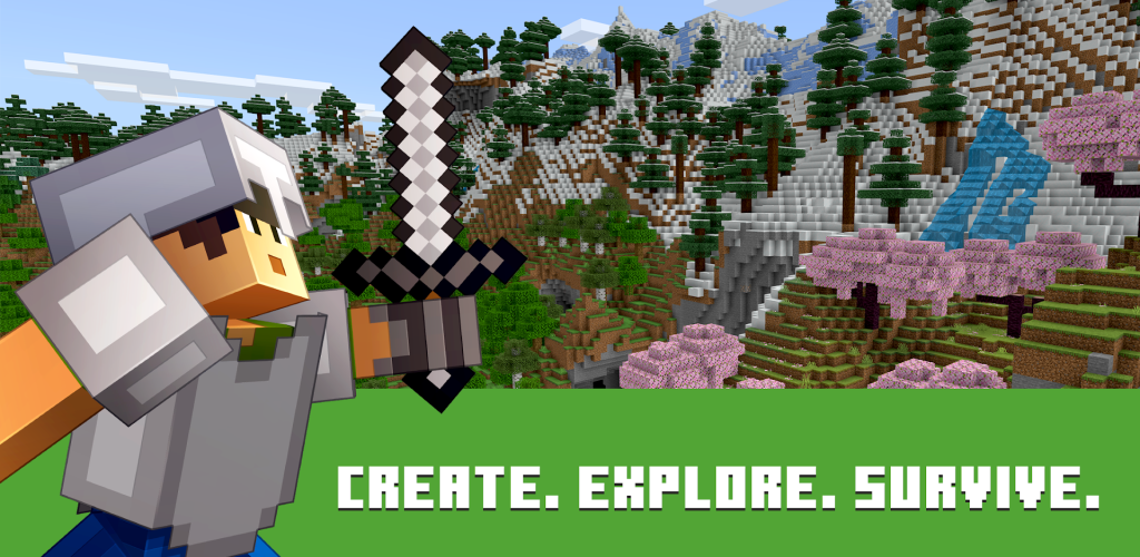 Banner of Minecraft: Build it, Dream it! 