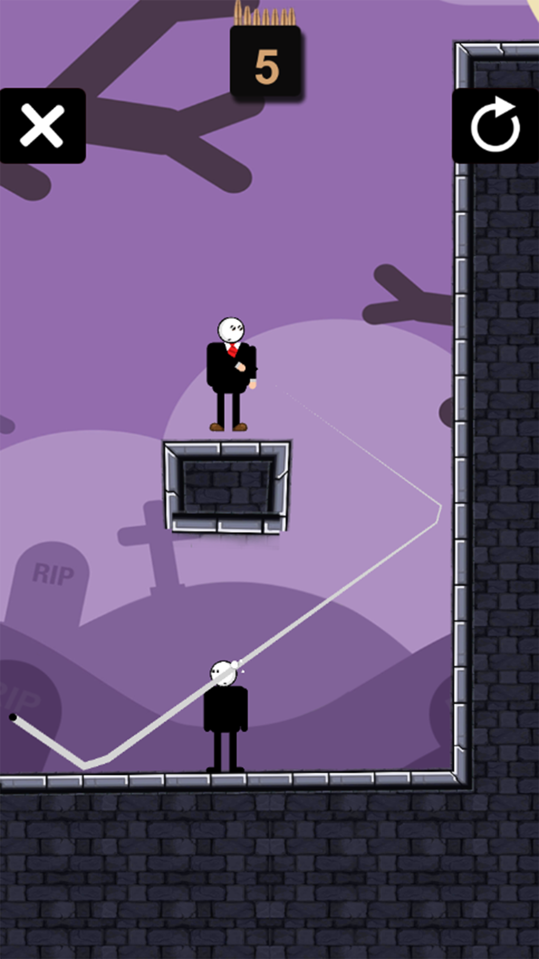 Screenshot of Henry Stickman:  Gunner