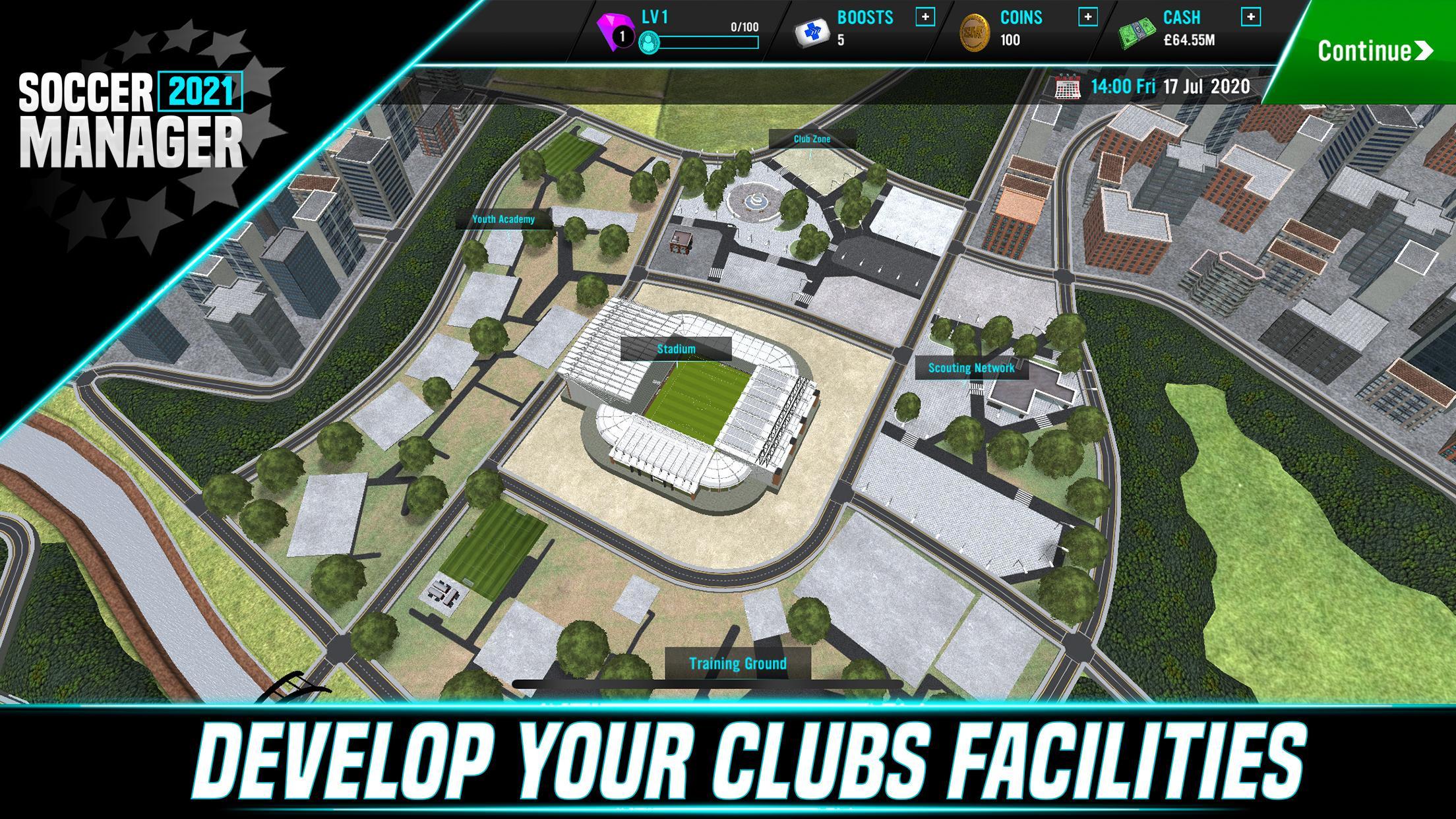 Soccer Manager 2021 - Football Management Game Game Screenshot