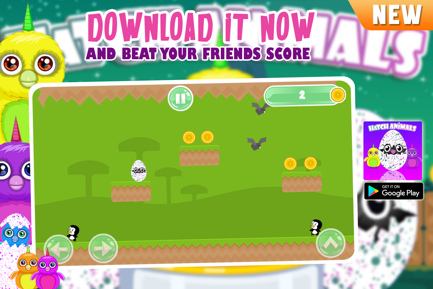Hatsh eggs 🐣 ภาพหน้าจอเกม