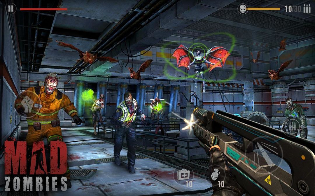Screenshot of Mad Zombies: Offline Games