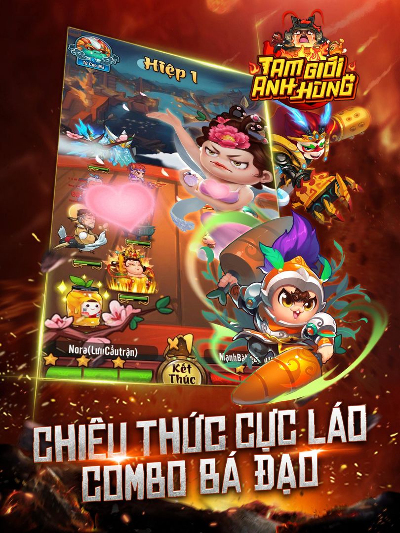 Tam Giới Anh Hùng遊戲截圖