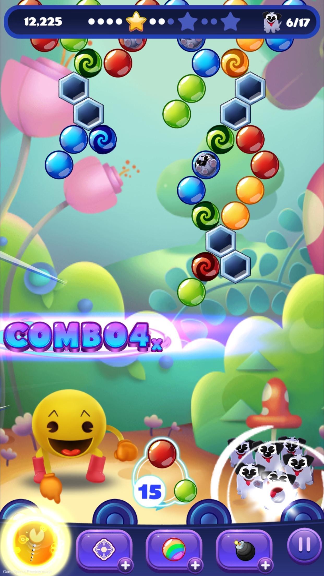 PAC-MAN Pop Game Screenshot