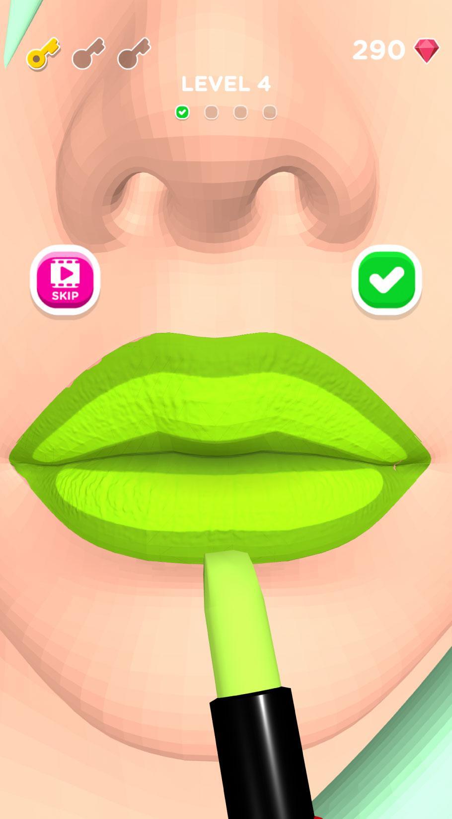 Screenshot 8 of Lip Art !! 3D 1.0