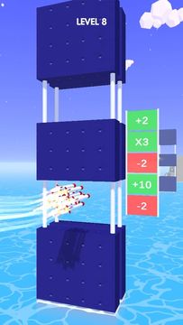 Rocket Rush 3D Game Screenshot