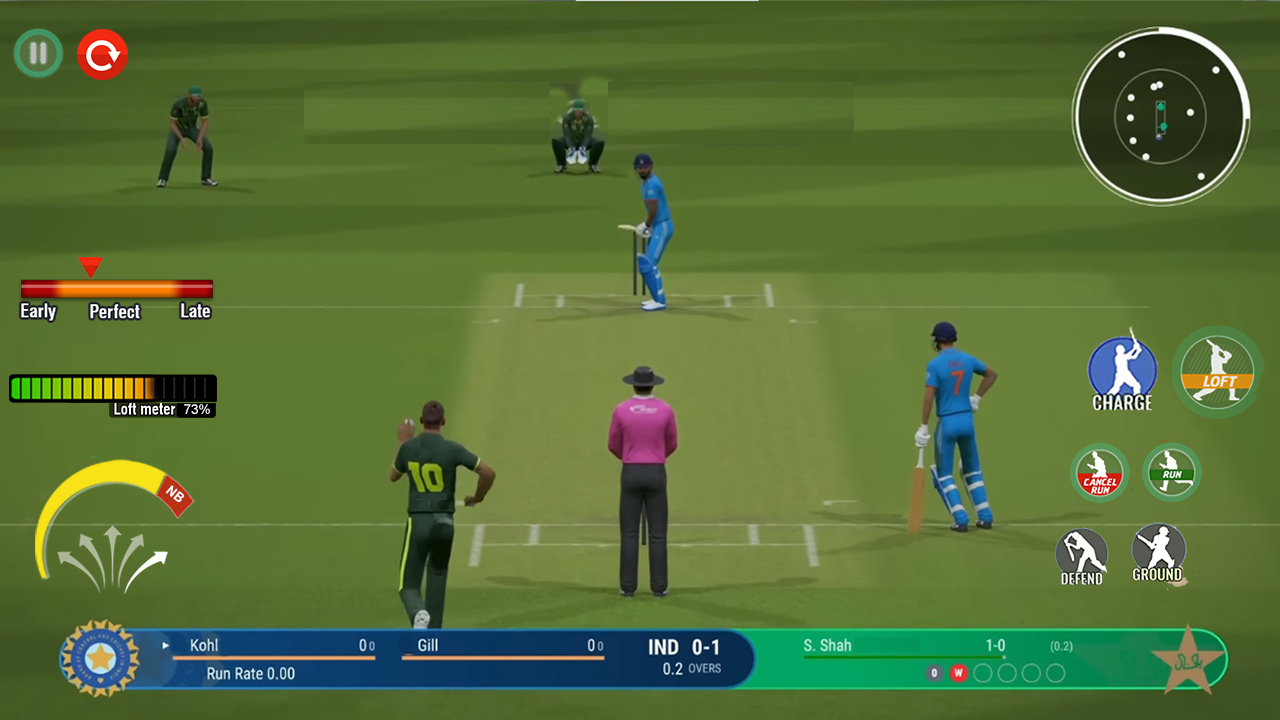Bat Ball Game: Cricket Game 3D 게임 스크린 샷