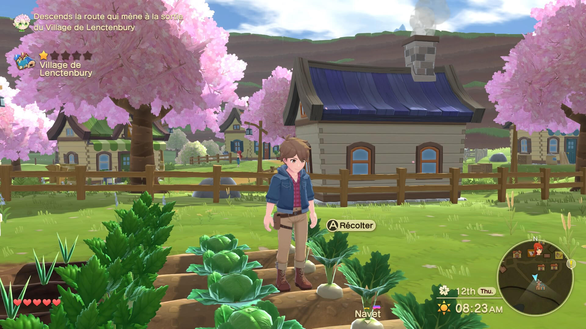 Screenshot 1 of Harvest Moon: The Winds of Anthos 