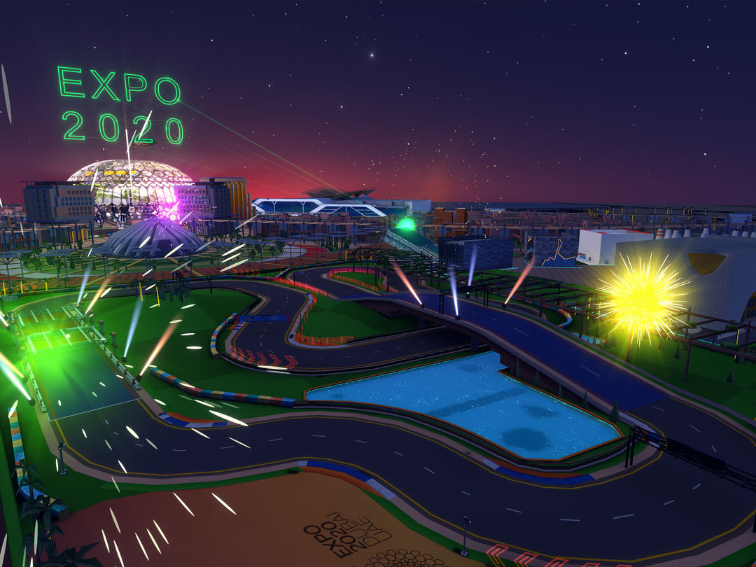 Screenshot of Expo 2020