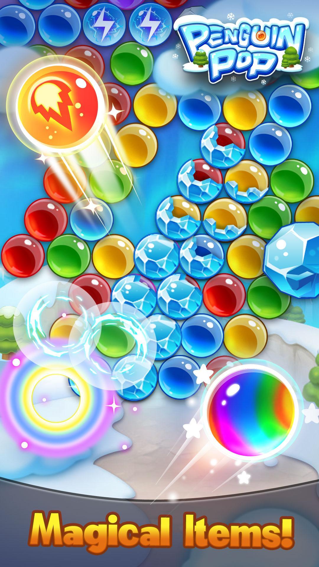 Penguin Pop Game Screenshot