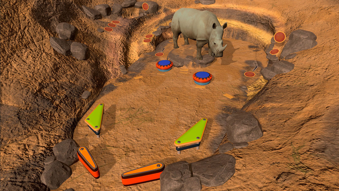 Screenshot of Safari Pinball