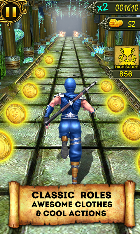 Cuplikan Layar Game Castle Ninja Run