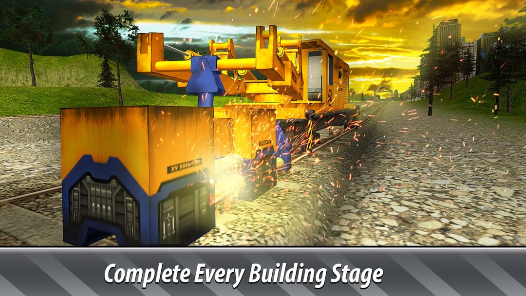 철도 빌딩 시뮬레이터 - 철도를 건설하십시오! 게임 스크린 샷