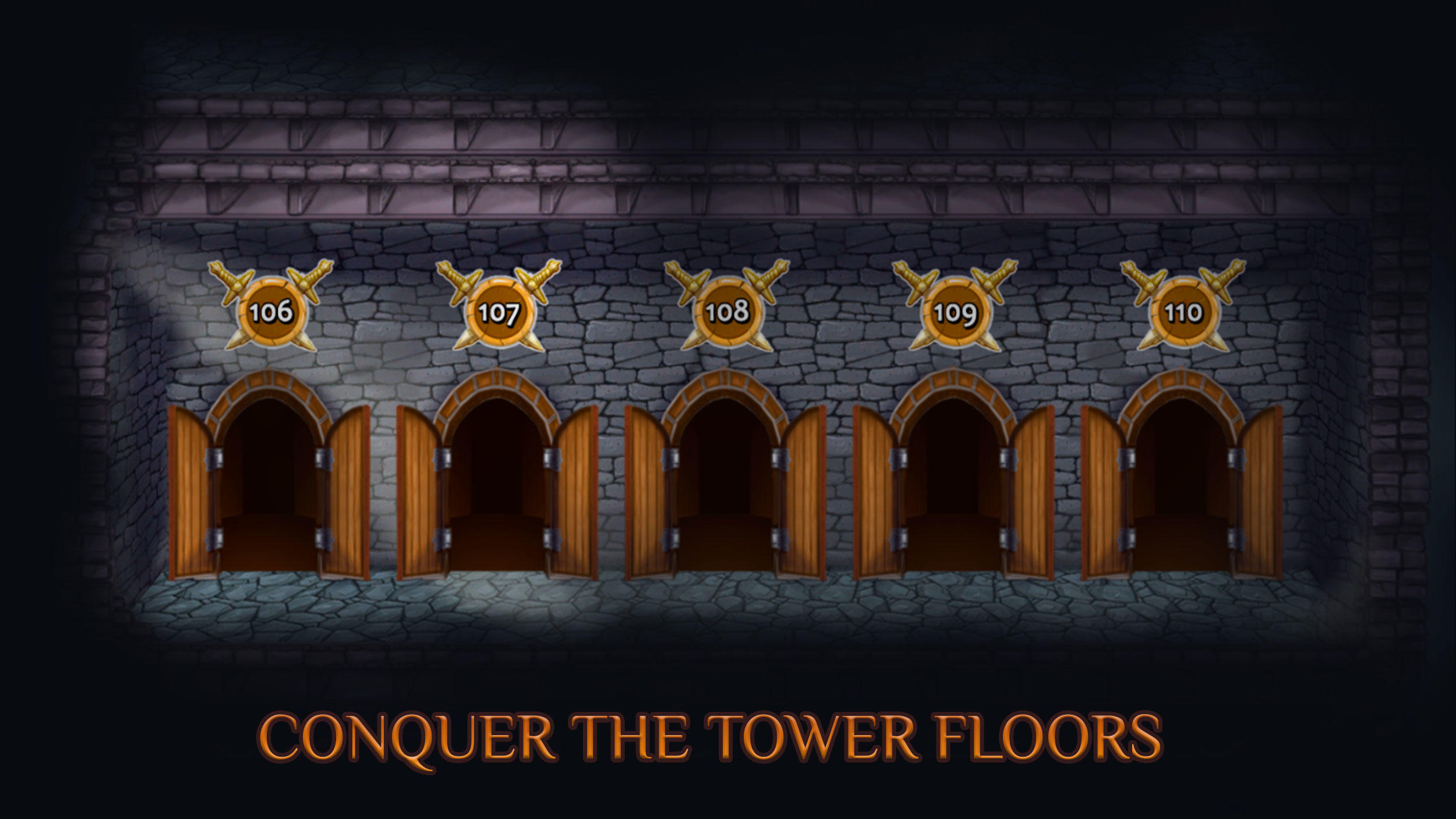 Tower of Misery: Endless Clicker of Dungeonsのキャプチャ