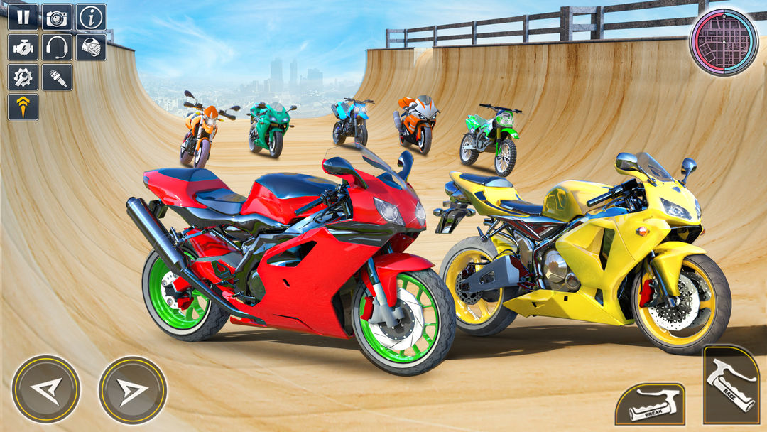 Screenshot of Bike Stunts Games: Bike Racing