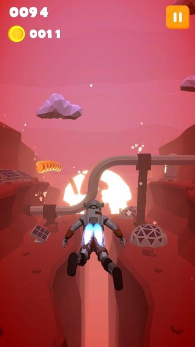 Screenshot of Mars: Jetpack Space Odyssey