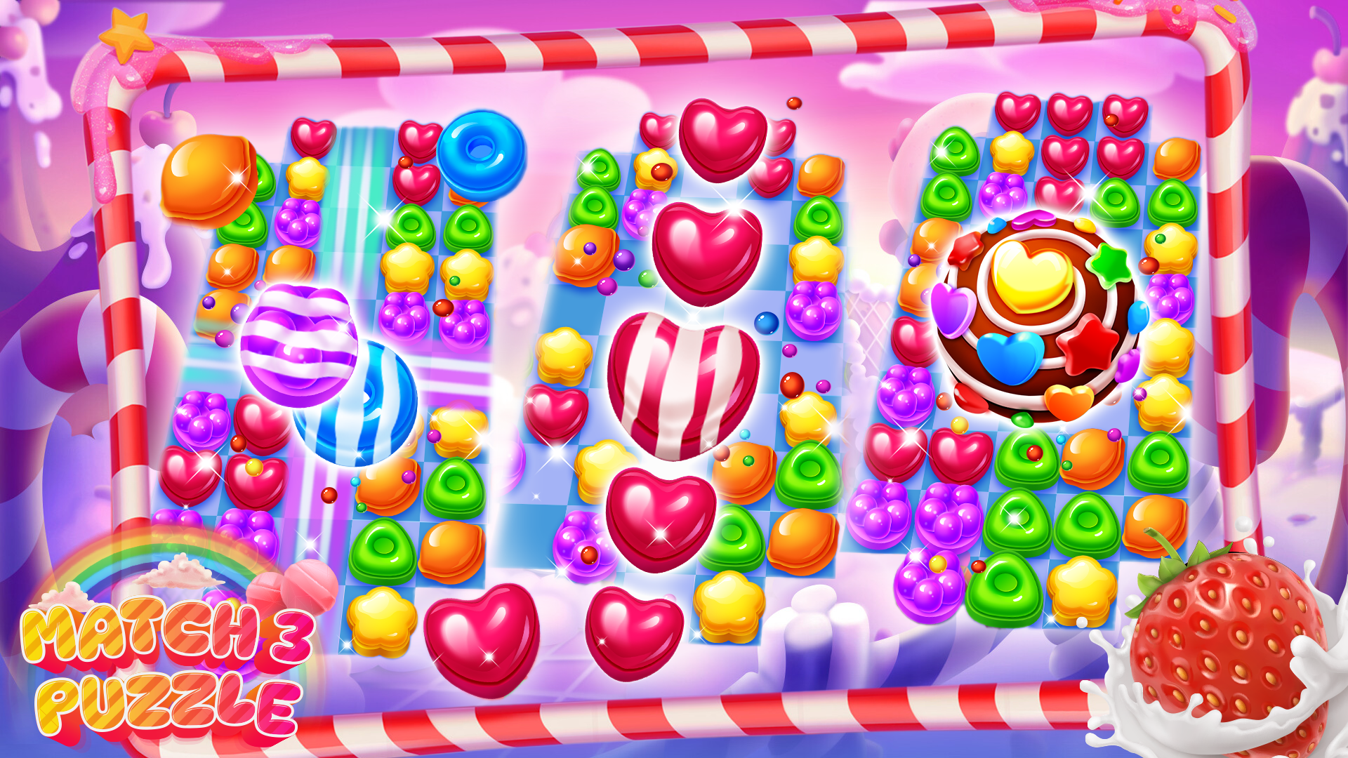 Match 3 Puzzle: Candy World android iOS apk download for free-TapTap