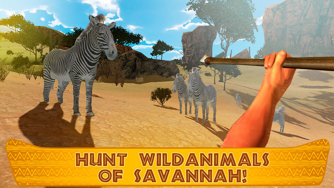 African Life Survival Sim 3D screenshot game