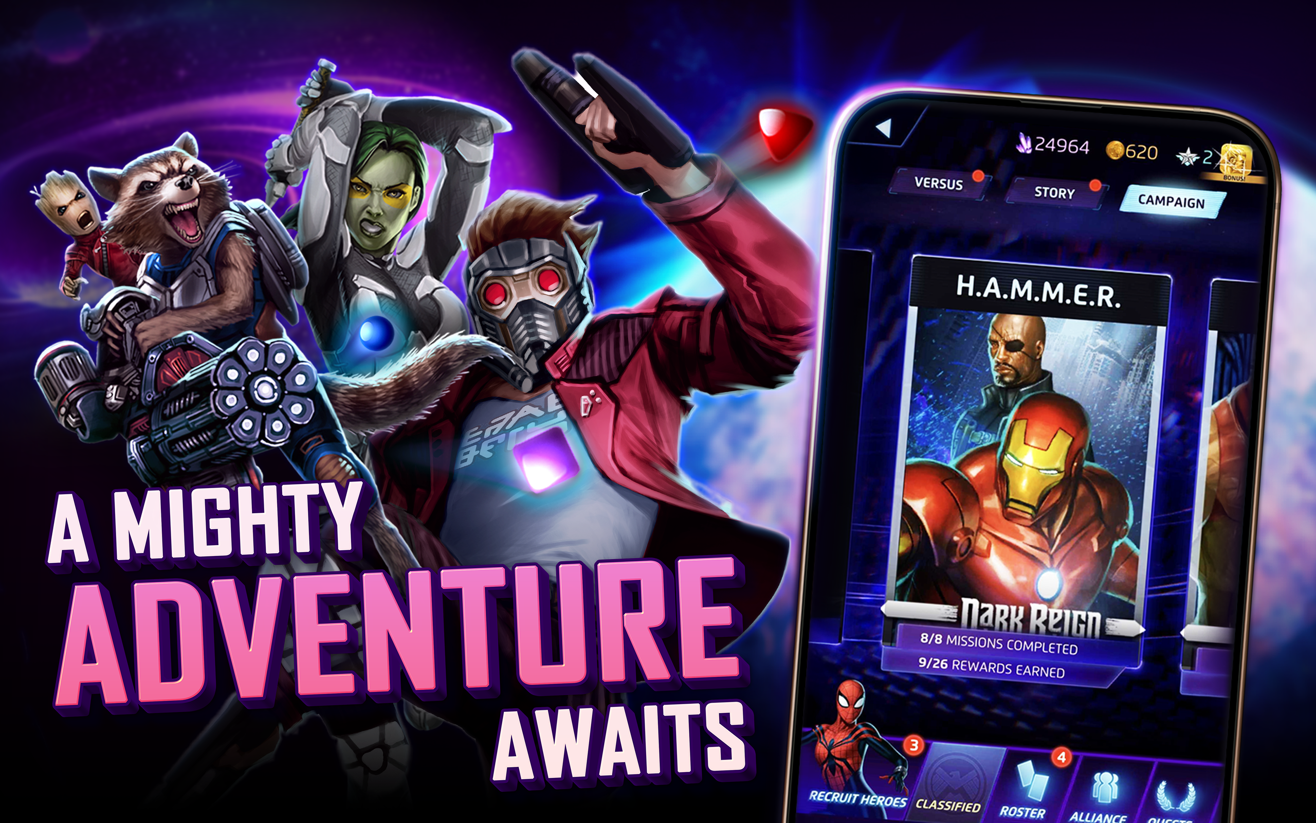 MARVEL Puzzle Quest: Match RPG Game Screenshot