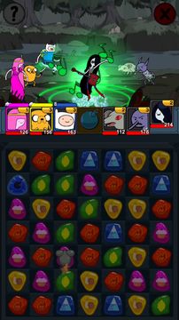 Adventure Time Puzzle Quest ภาพหน้าจอเกม