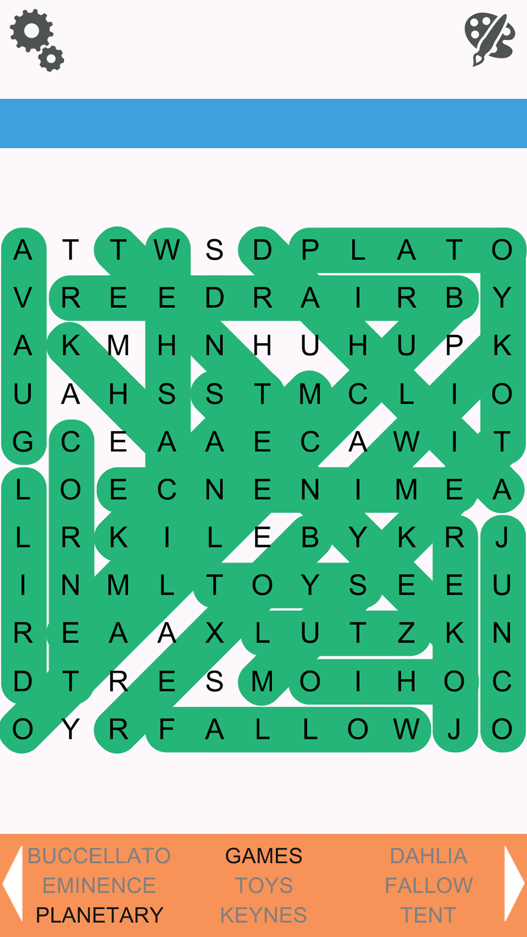 Word Search Epic ゲームのスクリーンショット