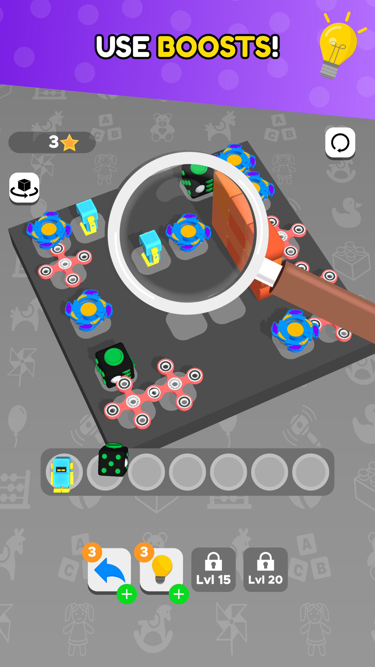 Toys Match 3D - Triple Puzzle Game Screenshot