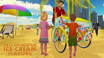 Beach Ice Cream Delivery SIM Game Screenshot