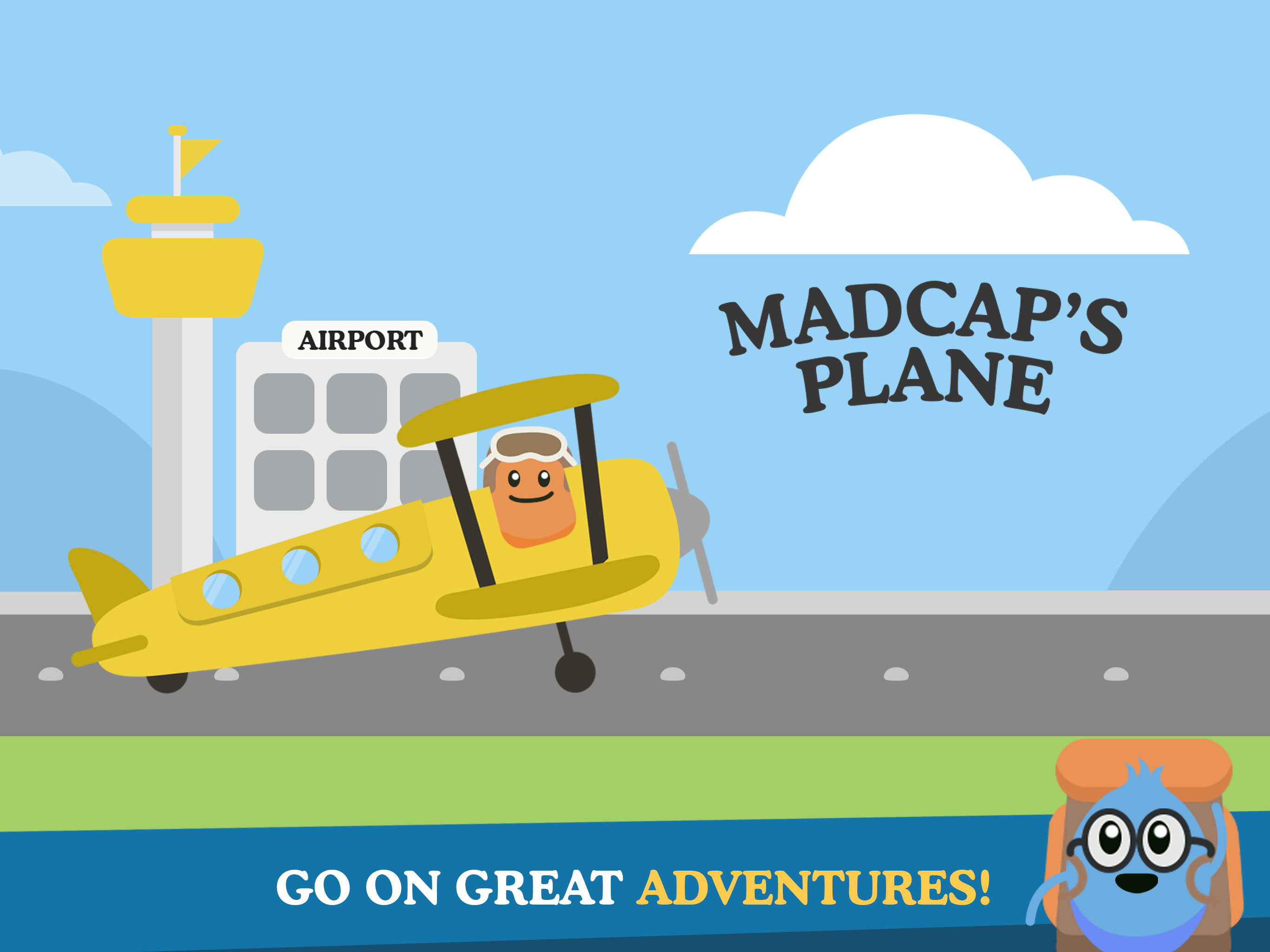 Dumb Ways JR Madcap's Plane Game Screenshot