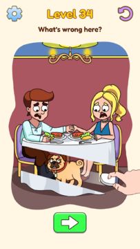 Delete Puzzle: DOP Brain Game Game Screenshot