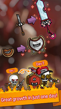 IDLE Ghost Knight Game Screenshot