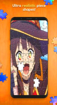 Konosuba Jigsaw Puzzle Game Screenshot