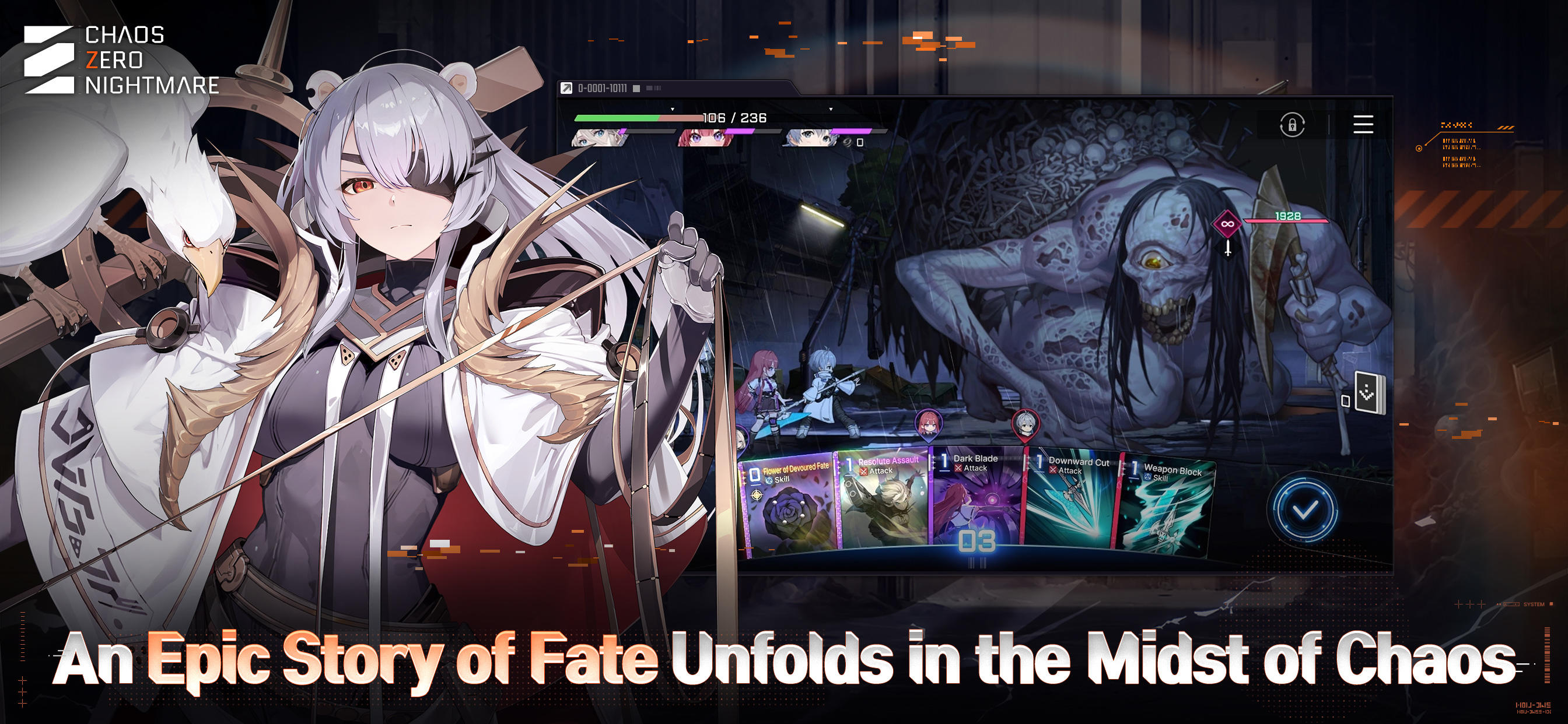 Chaos Zero Nightmare Game Screenshot