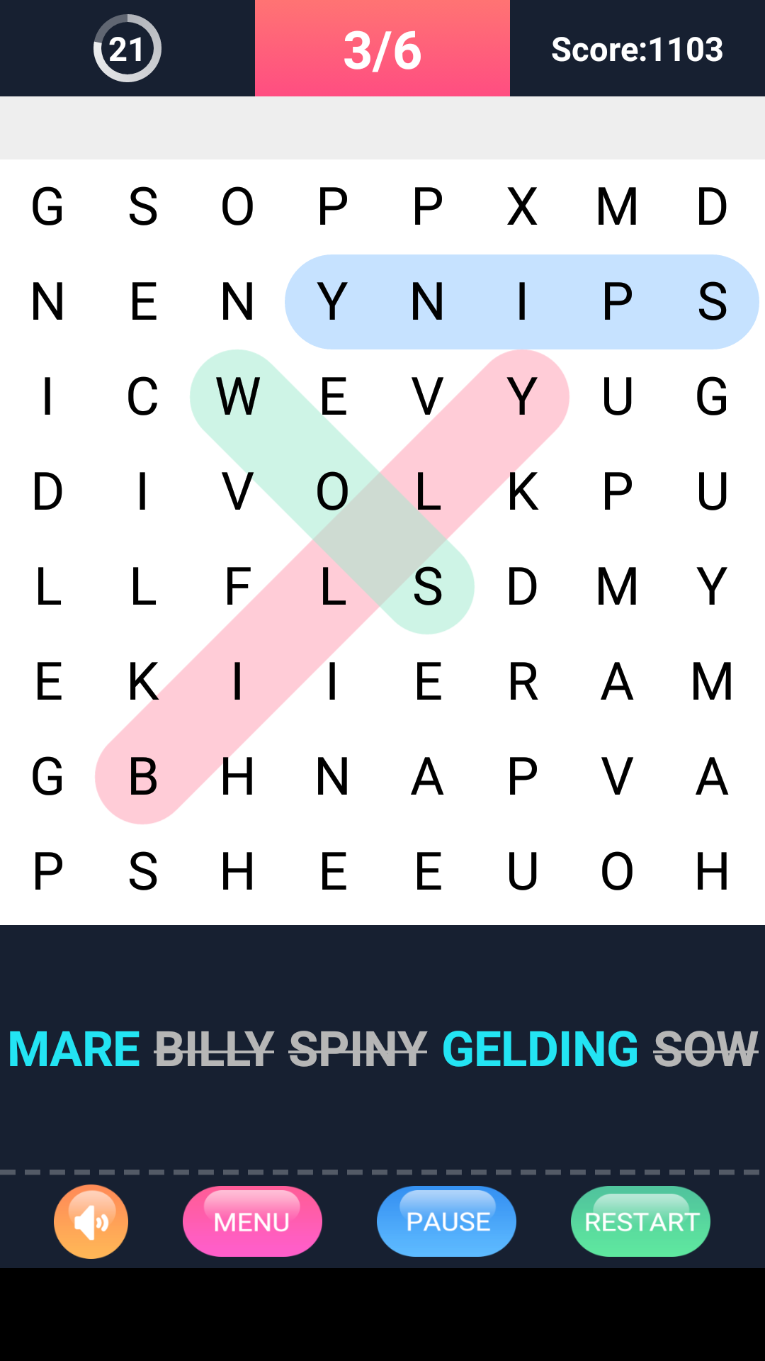 Ảnh chụp màn hình Word Search Puzzle