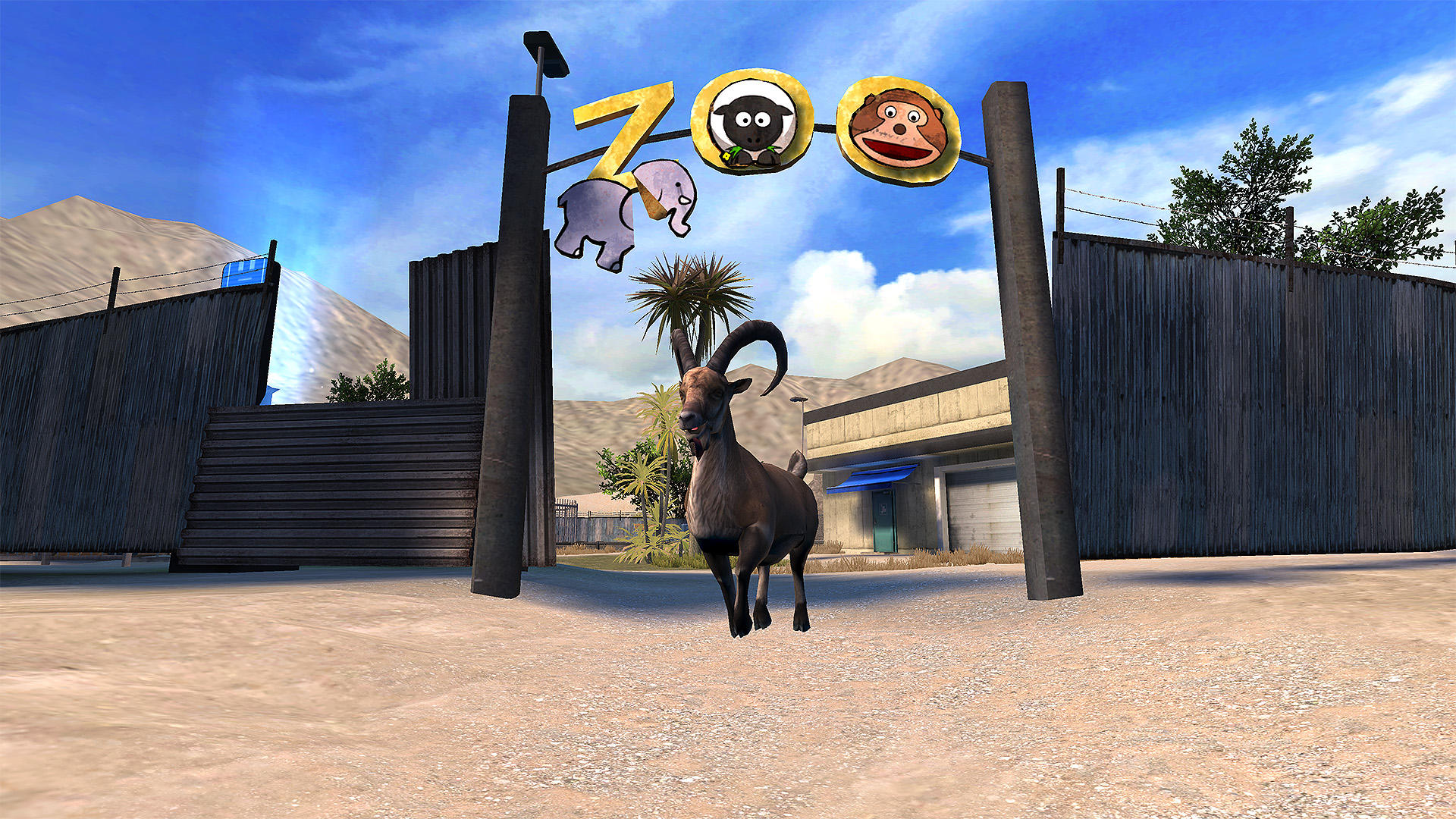 Goat Simulator Payday Game Screenshot