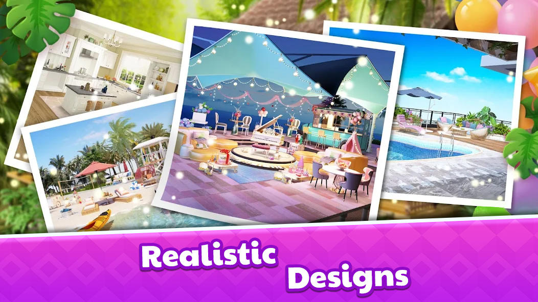 Cuplikan Layar Game Manor Design : Dream Decor