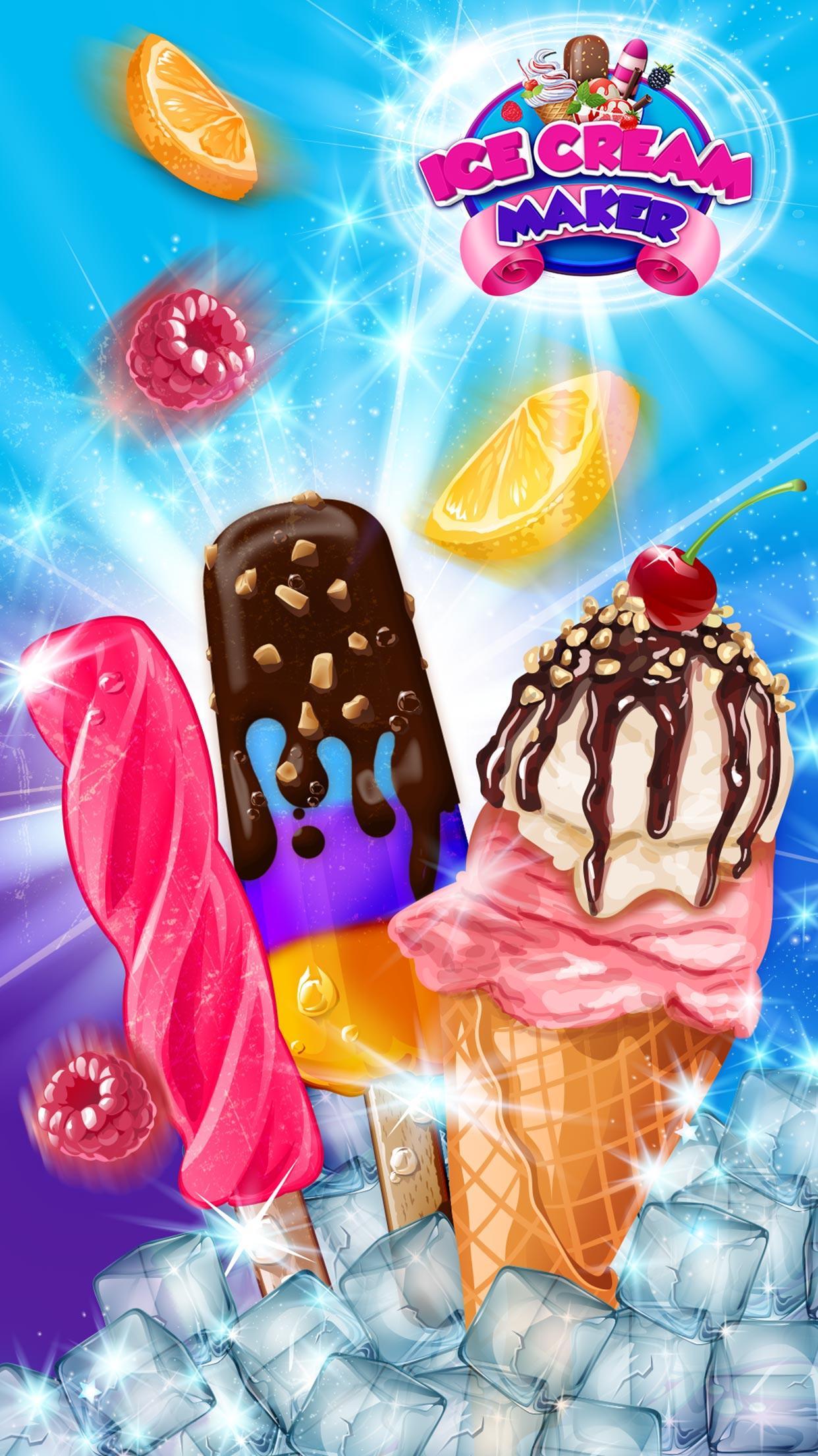 Скриншот игры Ice Cream Making Games