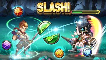 Slash Saga - Swipe Card RPG Game Screenshot