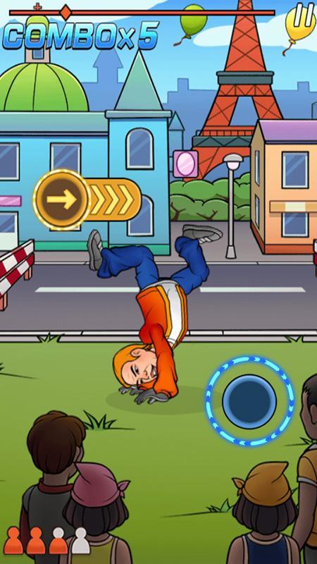 Captura de Tela do Jogo Dança Hip Hop